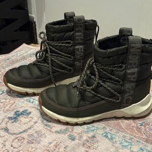 The North Face Olive Green Winter Boots